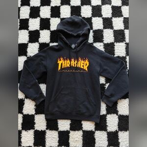 Hurry! Store Close Next Week!! Thrasher Black Hoodie